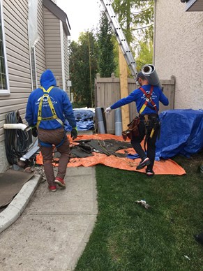 roofing crew