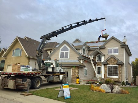 safe roofing delivery